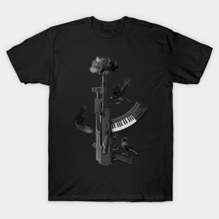 BLCK Machine gun & Ravens T-Shirt